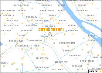 map of Ấp Thạnh Thới