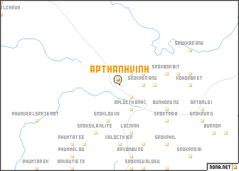 map of Ấp Thạnh Vinh