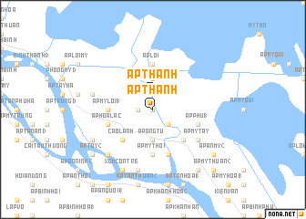 map of Ấp Thạnh