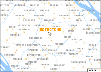 map of Ấp Thầy Phó