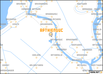 map of Ấp Thiện Ðức