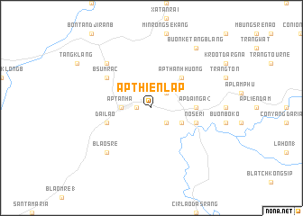 map of Ấp Thiện Lập