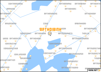 map of Ấp Thới Bình