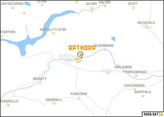 map of Apthorp