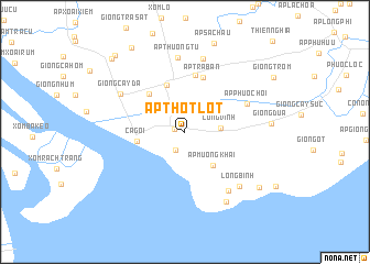 map of Ấp Thốt Lốt