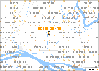 map of Ấp Thuận Hòa