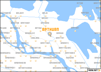 map of Ấp Thuận