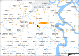 map of Ấp Thừa Phước