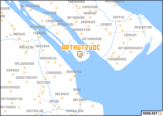 map of Ấp Thủ Trước