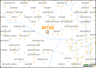 map of Ấp Tiên
