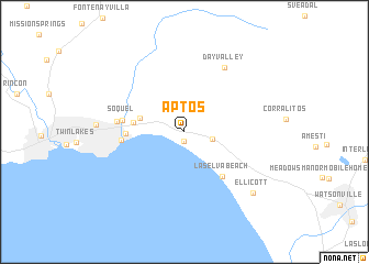 map of Aptos