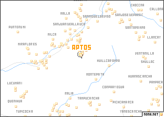 map of Aptos