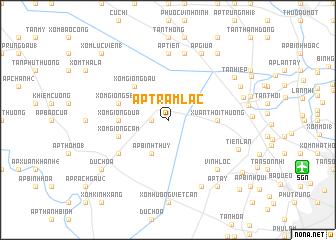 map of Ấp Trầm Lạc