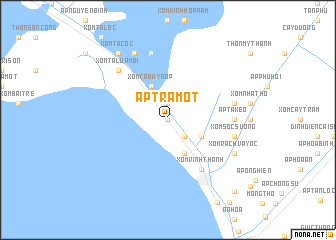 map of Ấp Trà Một