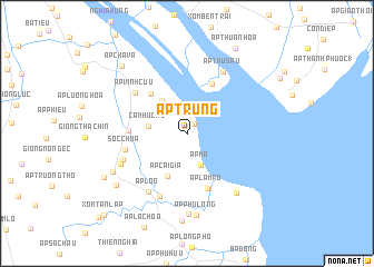 map of Ấp Trung