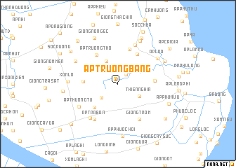 map of Ấp Trương Bang