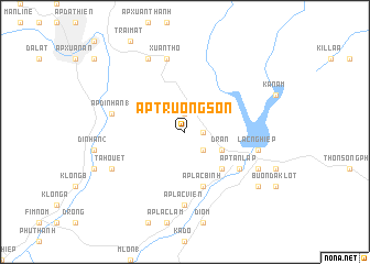 map of Ấp Trường Sơn