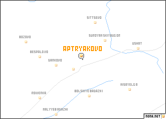 map of Aptryakovo