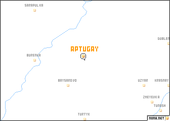 map of Aptugay