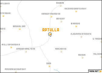 map of Aptulla