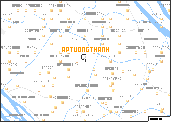 map of Ấp Tường Thạnh