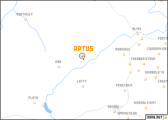 map of Aptus