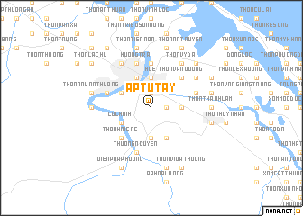 map of Ấp Tư Tây