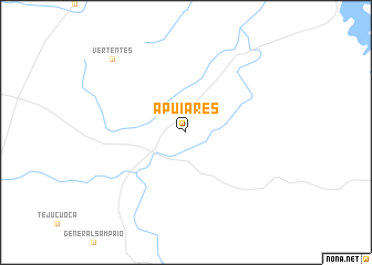 map of Apuiarés