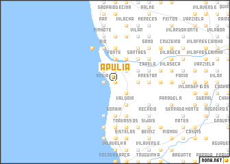 map of Apúlia