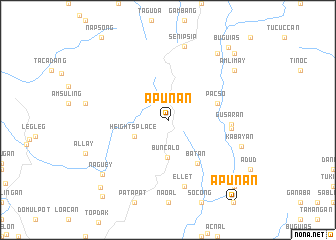 map of Apunan