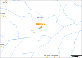 map of Apura