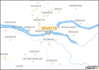 map of Apurito