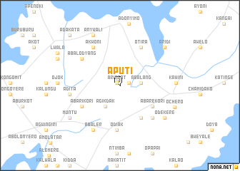 map of Aputi