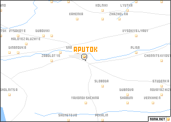 map of Aputok