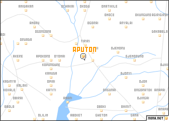 map of Aputon