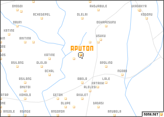 map of Aputon