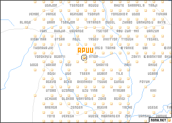 map of Apuu