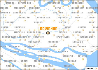 map of Ấp Vĩnh An