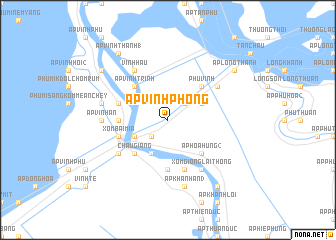 map of Ấp Vĩnh Phong