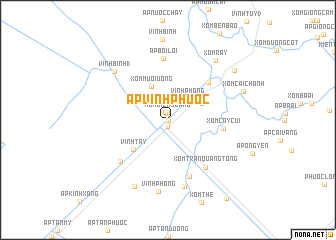 map of Ấp Vĩnh Phước