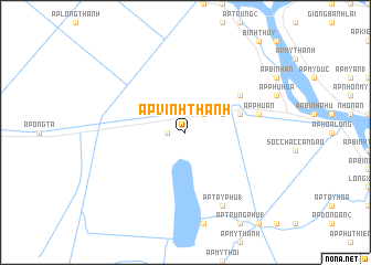 map of Ấp Vĩnh Thạnh