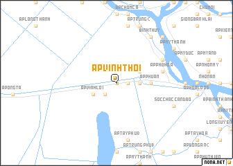 map of Ấp Vĩnh Thới