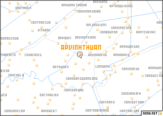 map of Ấp Vĩnh Thuận