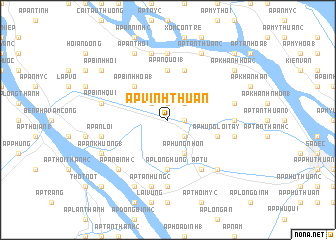 map of Ấp Vĩnh Thuận