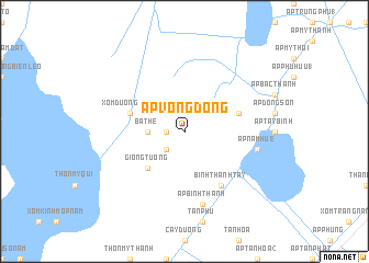 map of Ấp Vong Ðông