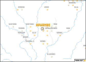 map of Apwambo