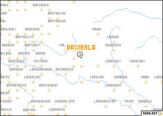 map of Ấp Xiêm La