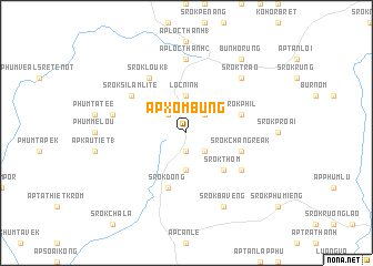 map of Ấp Xóm Bưng