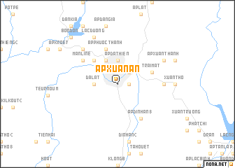 map of Ấp Xuân An