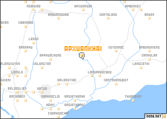 map of Ấp Xuân Khai